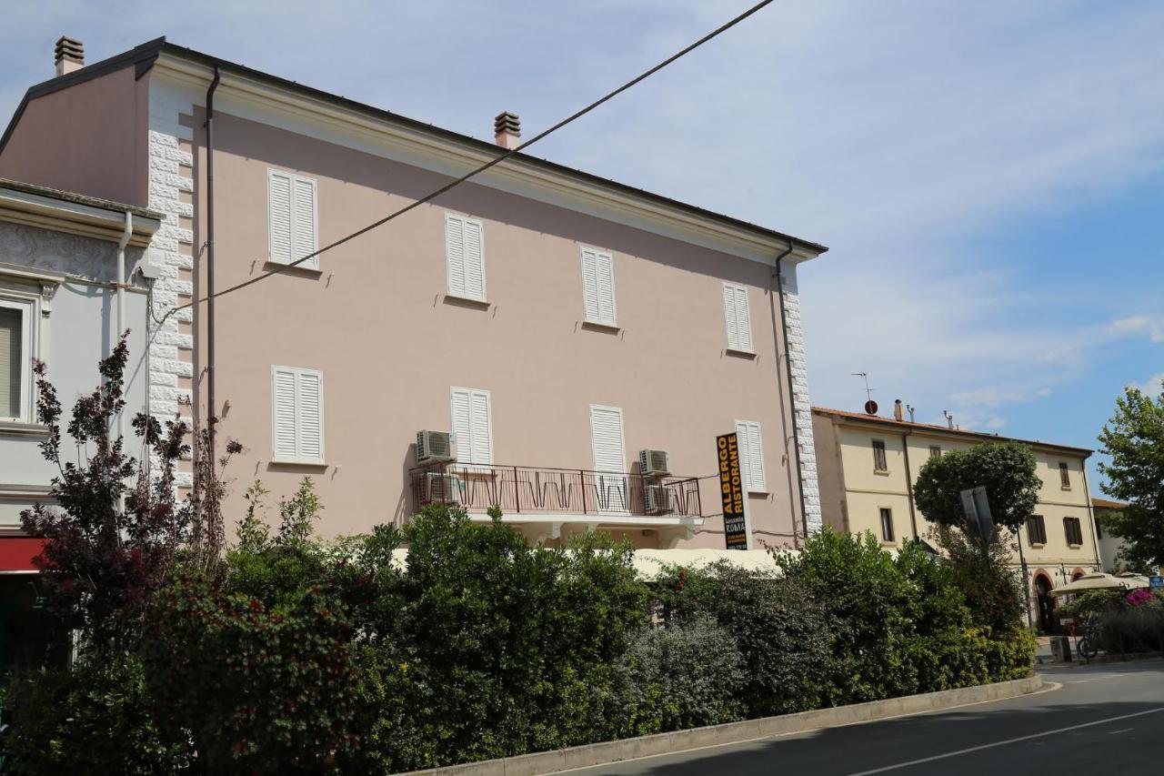 Albergo Ristorante Locanda Roma Donoratico Esterno foto