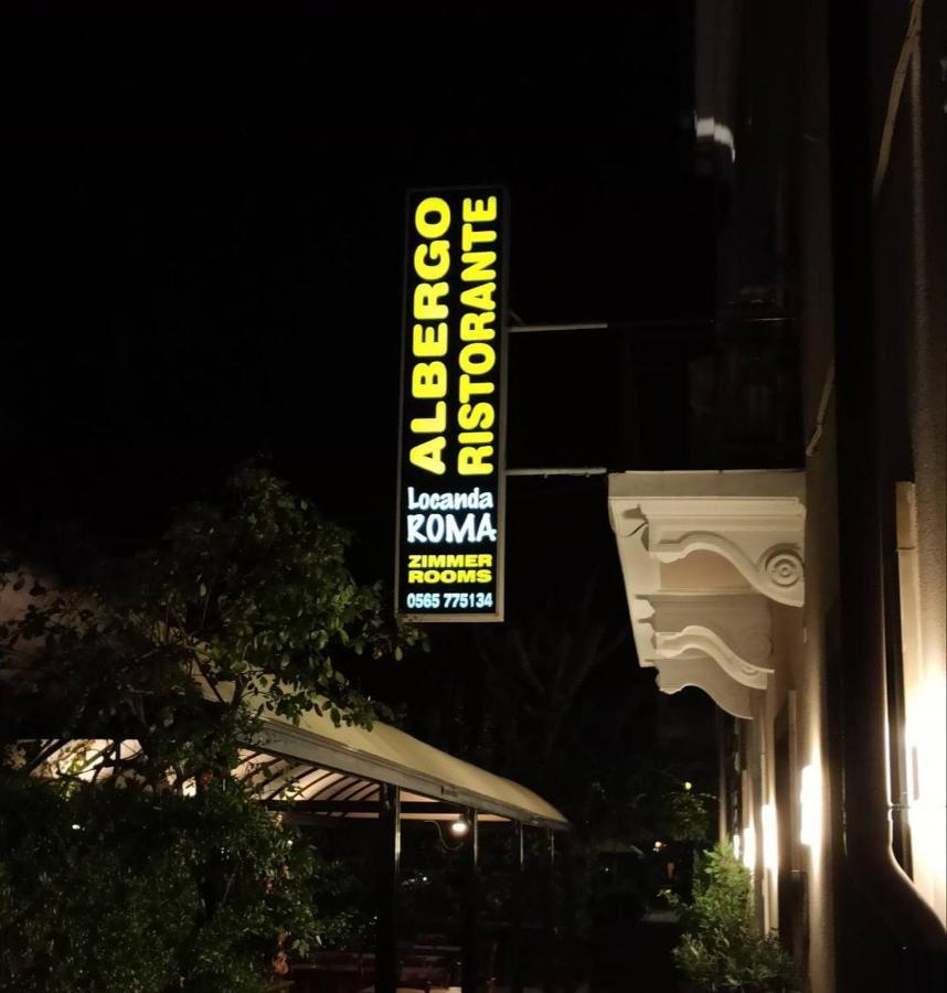 Albergo Ristorante Locanda Roma Donoratico Esterno foto